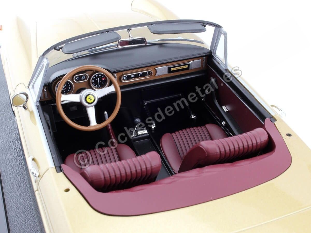 1/18 Scale Ferrari 275 GTS Pininfarina Spider Diecast Model Car - 1964 Classic Vintage Sports Car Collection - Perfect for Display, Gifts & Car Enthusiasts