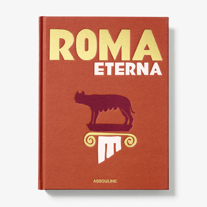 Assouline Roma Eterna Luxury Coffee Table Book - Italian Art & History Photography Collection for Home Decor & Gift Giving