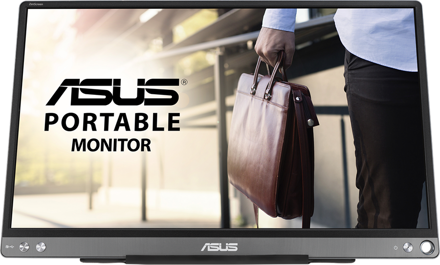 ASUS ZenScreen MB16ACE 15.6 Inch FHD 1920x1080 Portable USB Monitor - 60Hz IPS Screen for Laptop, Gaming & Business Travel