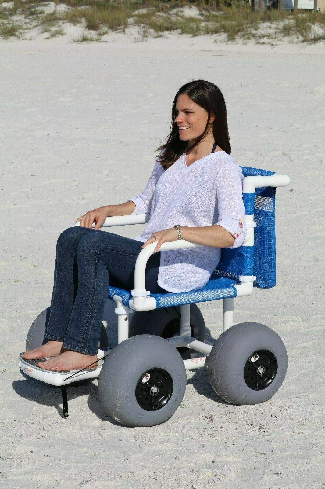 WC-1 Beach Wheelchair with 12