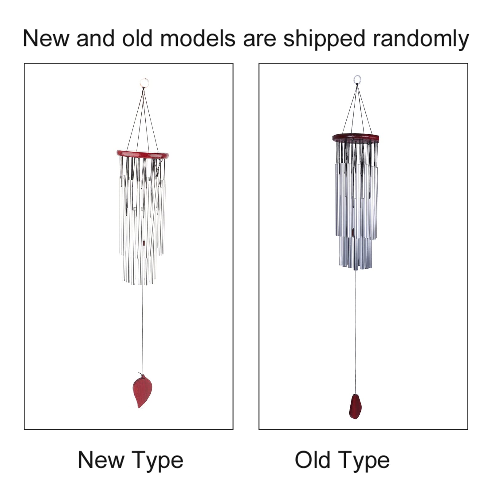 BORDSTRACT 27-Tube Outdoor Wind Chimes - Premium Garden Decor with Beautiful Melodic Tones for Patio, Yard & Outdoor Living Spaces | Perfect for Relaxation & Zen Atmosphere
