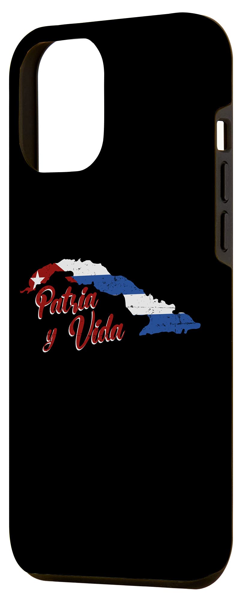 iPhone 12 Pro Max Case - Premium Protective Cover for iPhone 12 Pro Max with 'Patria y Vida! Libertad de Cuba' Design | Perfect for Daily Use, Travel & Showcasing Cuban Pride