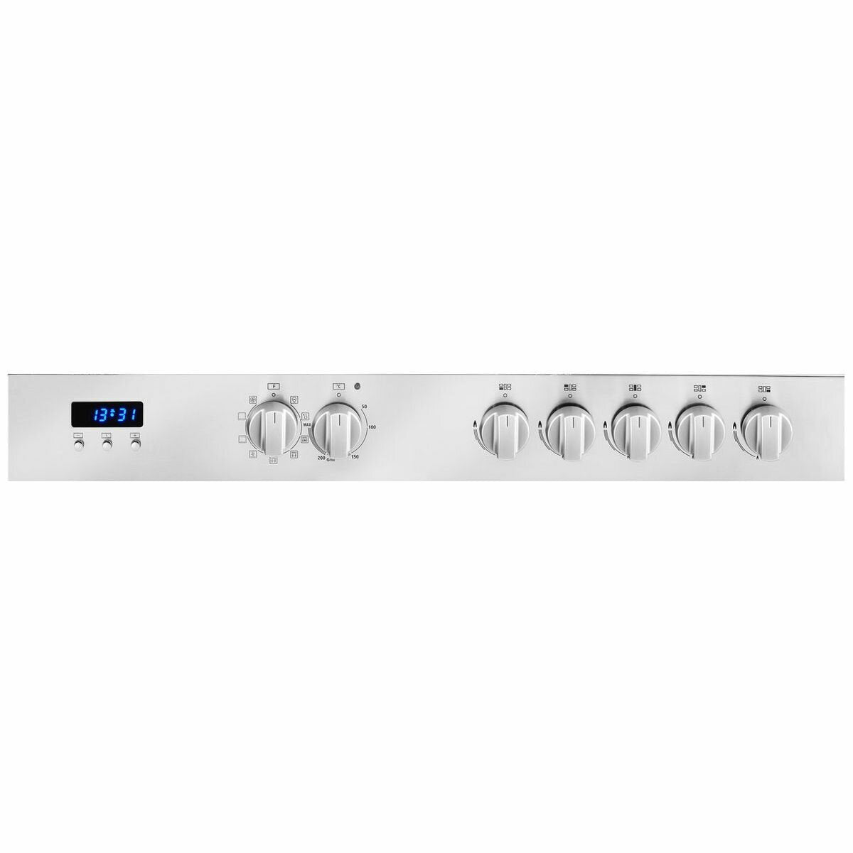 Artusi 90cm Freestanding Dual Fuel Oven & Stove CAFG91X - Professional Gas & Electric Range for Home Cooking, Baking & Entertaining