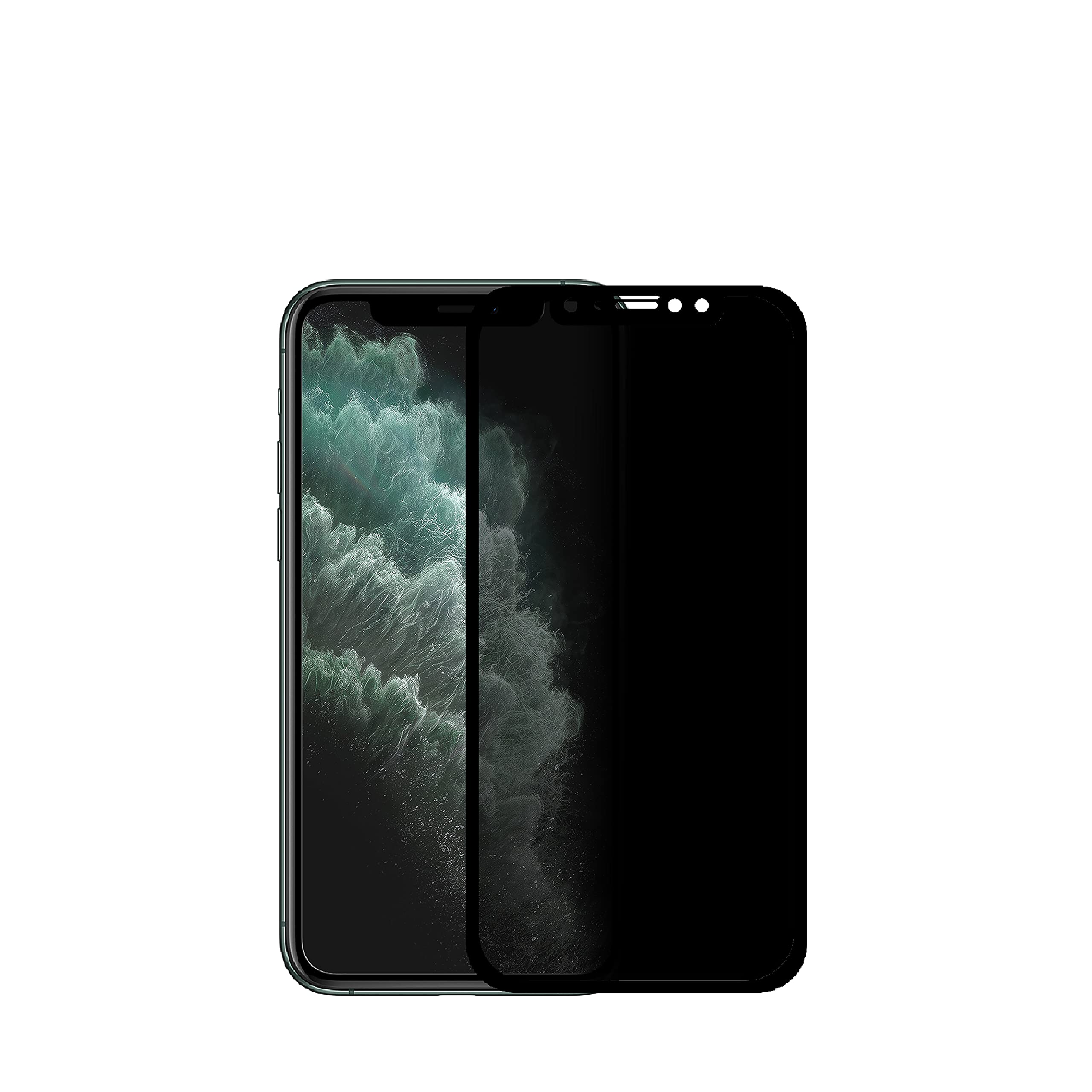 ARMOR Flexible Glass 2.5D Full Coverage Screen Protector for iPhone 11 Pro/XS/X - 9H Hardness Privacy Guard - Anti-Scratch & Bubble-Free Installation - Perfect for Office Use & Daily Protection