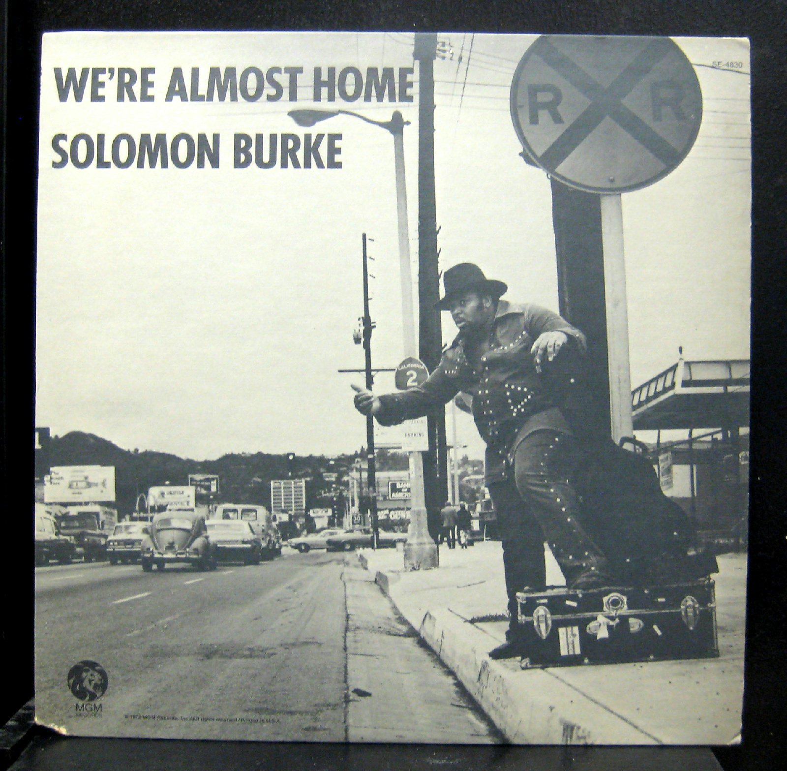 Solomon Burke - We're Almost Home - LP Vinyl Record - Classic Soul Music for Home Listening & Record Collectors
