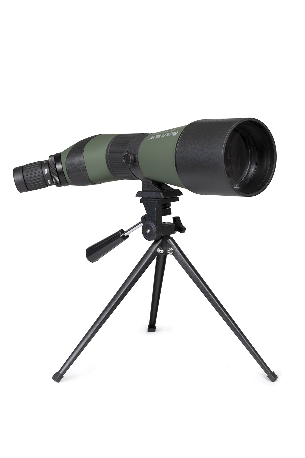 LandScout 20-60x80mm Angled Zoom Spotting Scope with Tripod & Phone Adapter - Compact Hunting Telescope for Bird Watching, Target Shooting & Outdoor Adventures