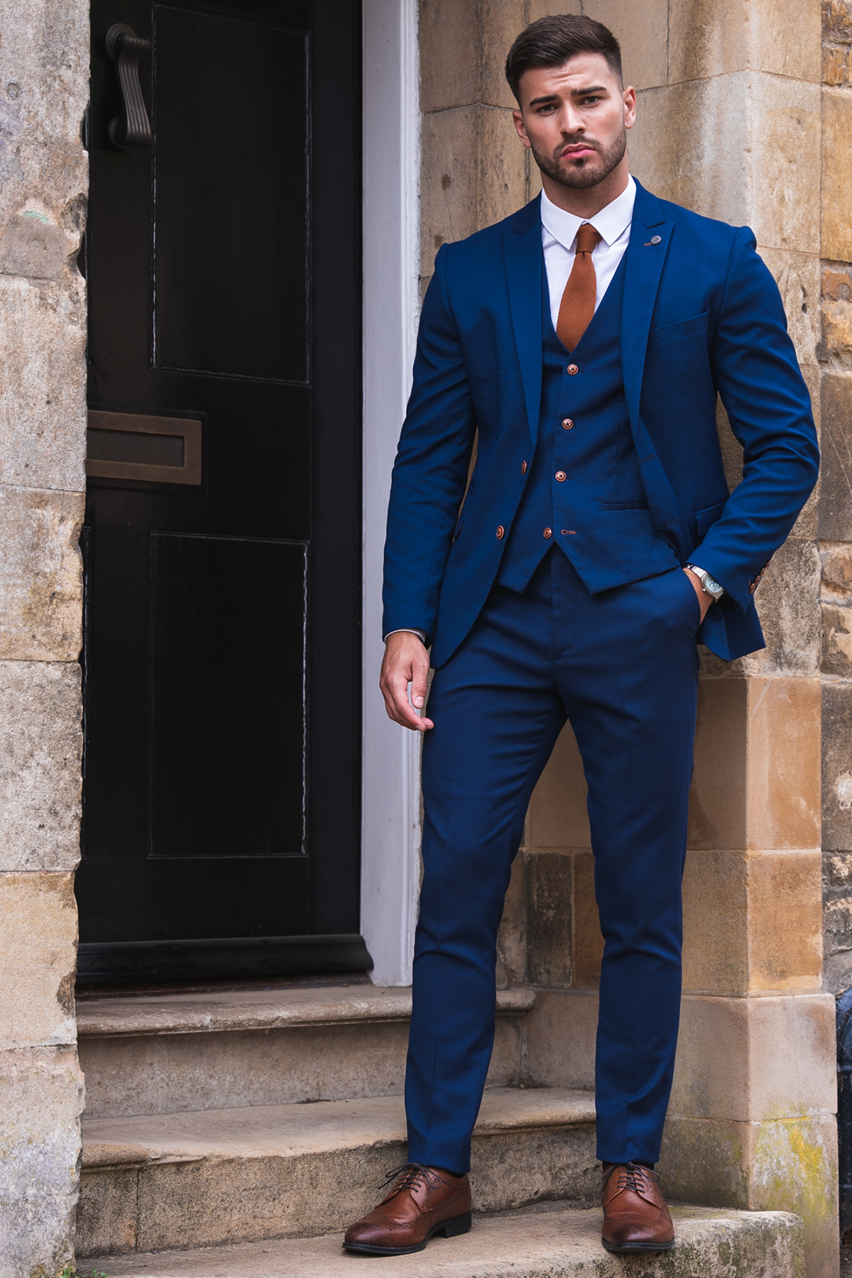 Owen Warner Runner Up Suit - 'I'm A Celebrity Get Me Out Of Here' 2022 Max Royal Blue Blazer | Formal Wear for Awards, Weddings & Special Events
