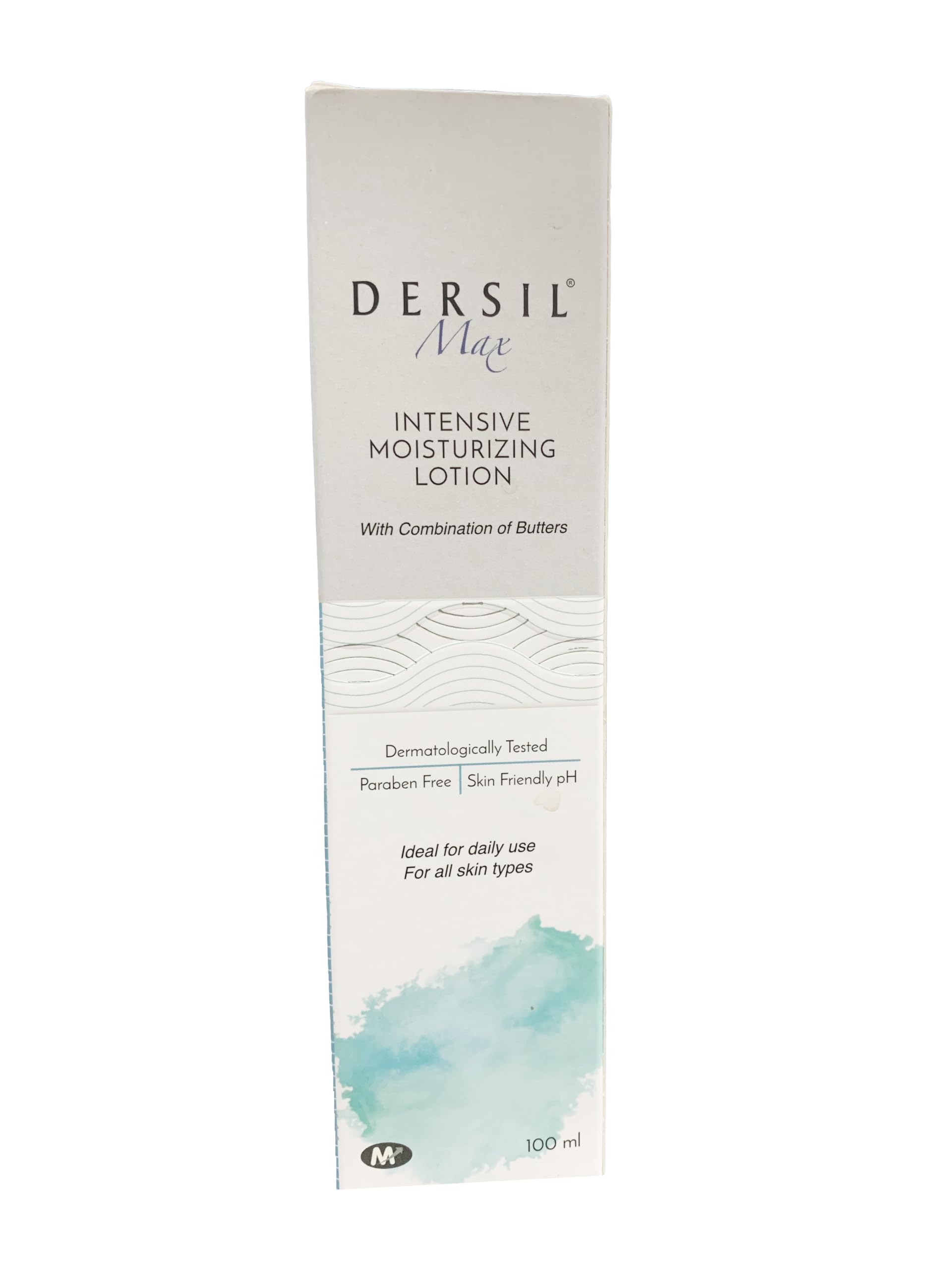 Dersil® Max Moisturizing Lotion 100ml - Ultra Hydrating Body Lotion for Dry Skin - Perfect for Daily Use, After Shower & Nighttime Skincare Routine