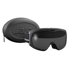 Jidue Eye Massager for Relaxation & Stress Relief - Rechargeable Heated Eye Mask with Bluetooth Music - Perfect for Travel, Office & Home Use