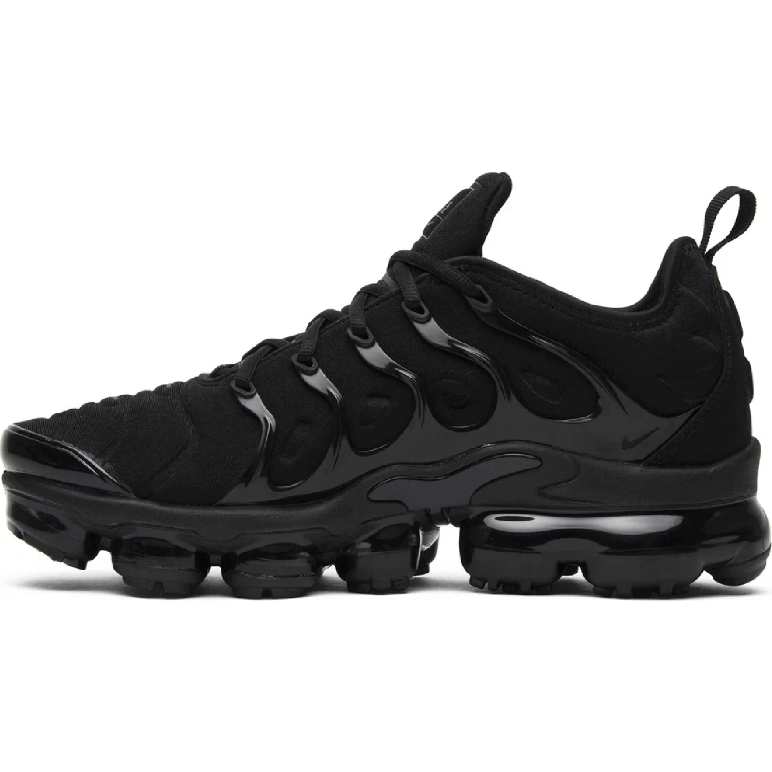 Nike Air VaporMax Plus Black Running Shoes for Men & Women - Lightweight Cushioned Sneakers for Gym, Jogging & Everyday Wear
