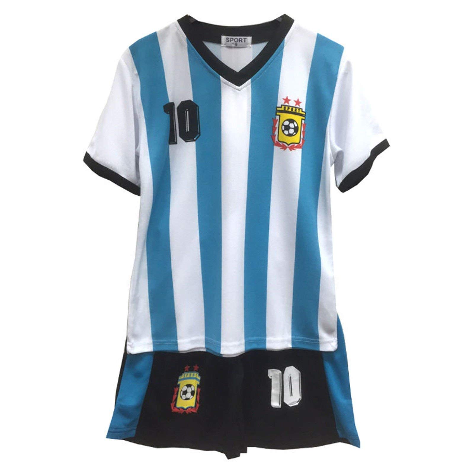 **Boys & Girls Football Kit Set - Summer Shorts & Top Vest for Kids Ages 2-14 | Perfect for Youth Soccer Training & Summer Sports**