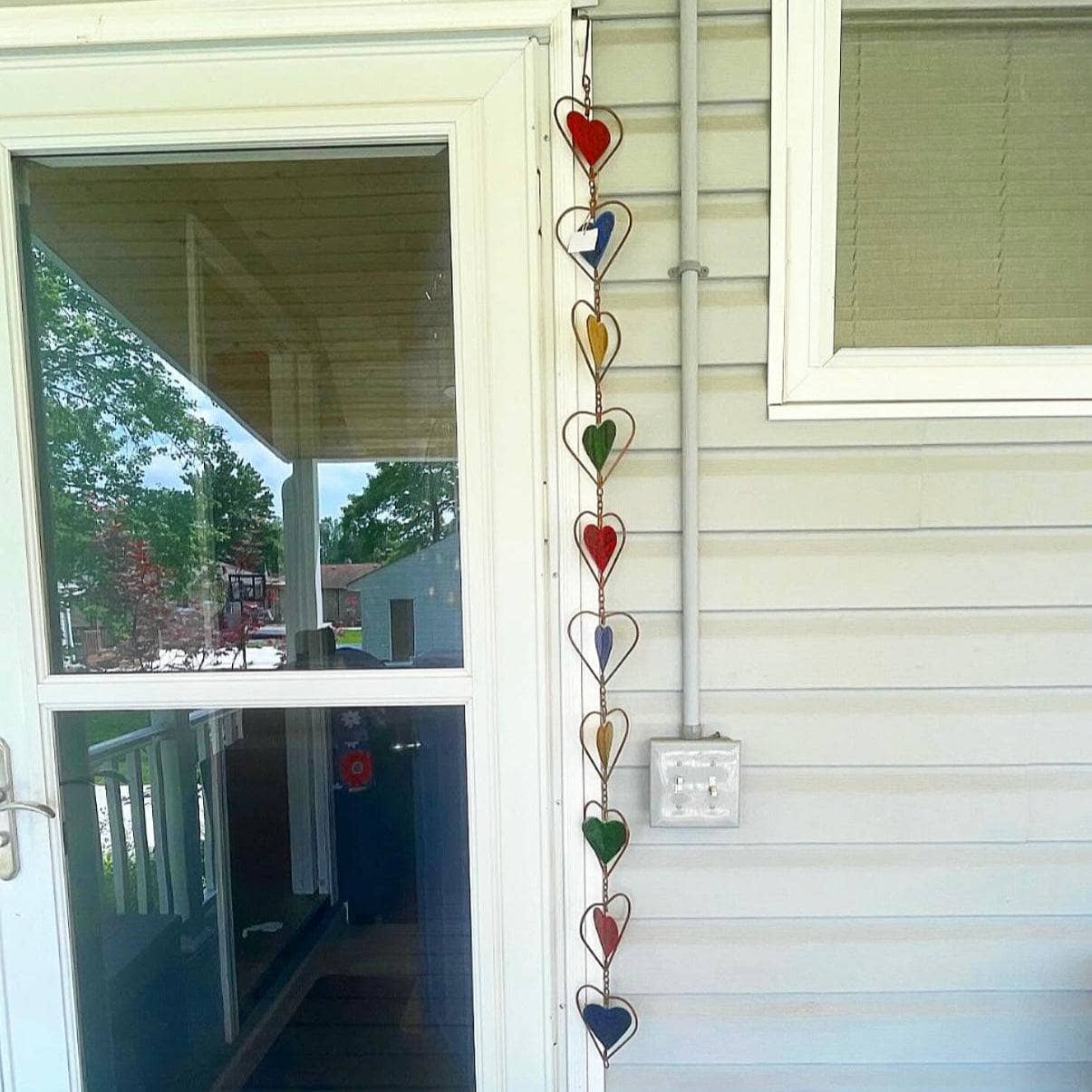 Colorful Heart Ornaments for Home Decor - Perfect for Valentine's Day, Weddings & Party Decorations