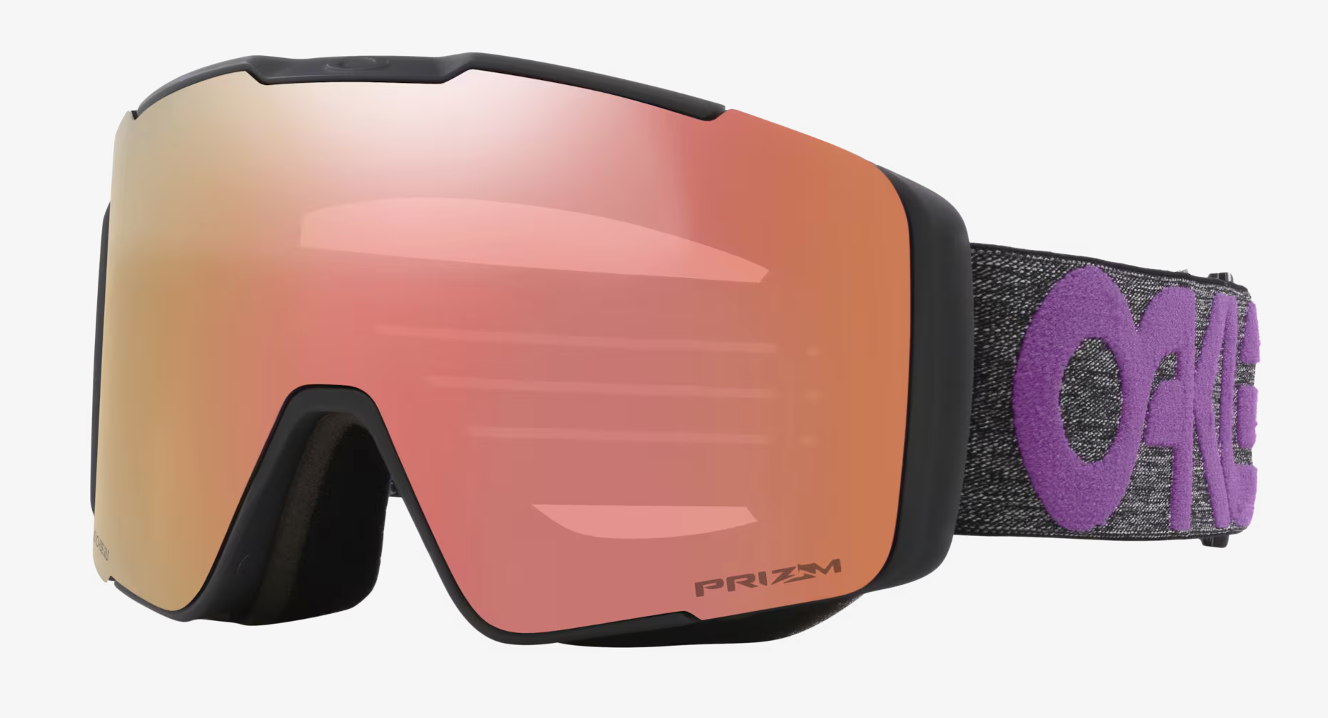 Oakley Line Miner Pro L Su Yiming Signature Asian Fit Ski Goggles - Prizm Rose Gold & Sapphire Iridium Lenses for Enhanced Vision - Perfect for Snowboarding, Skiing & Winter Sports