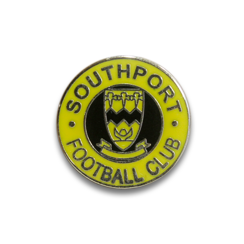 Southport FC Pin Badge - Official Collectible Enamel Lapel Pin for Football Fans - Perfect for Jerseys, Hats & Backpacks