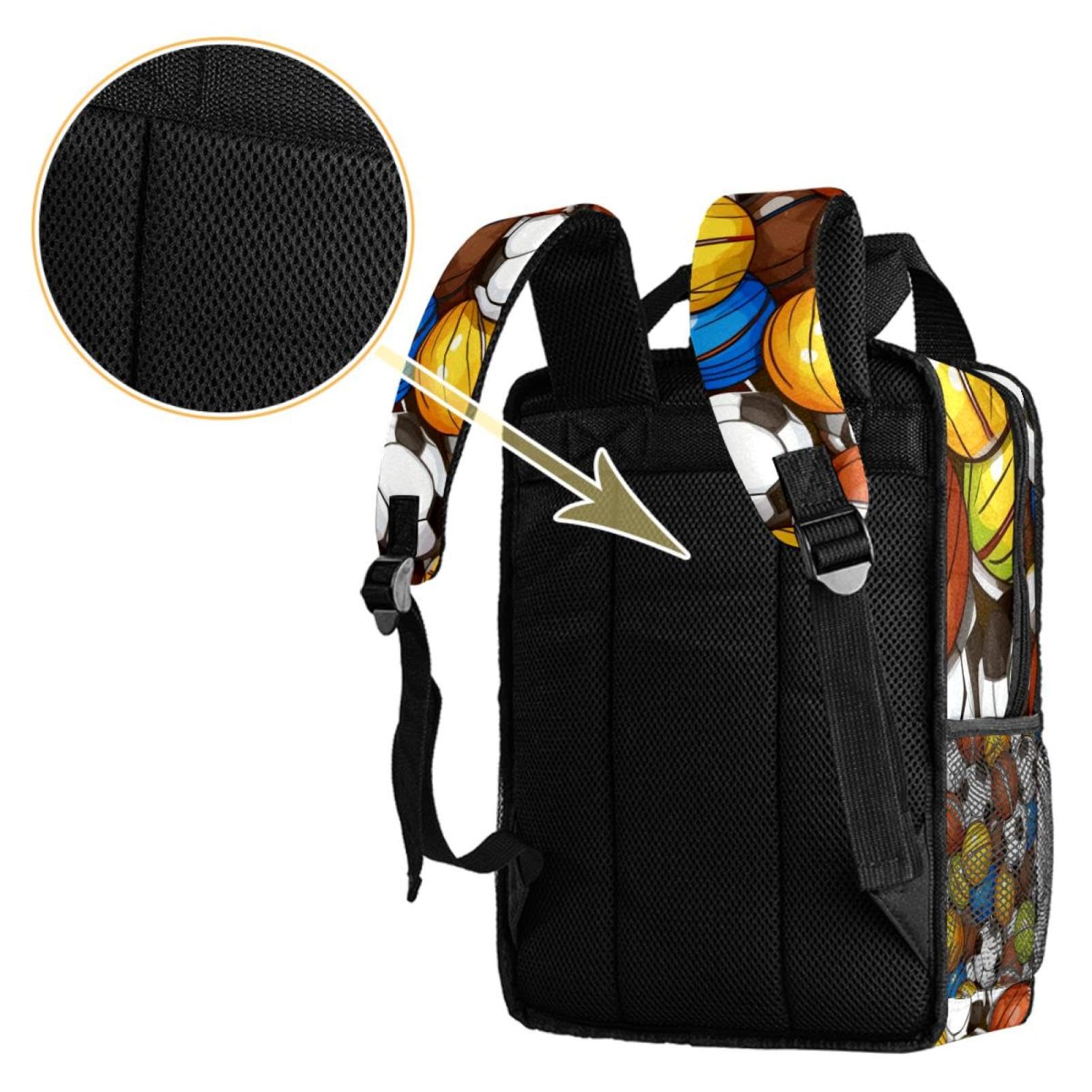 Best Travel & Work Backpack for Men & Women - Durable Sports Backpack for Basketball, Football, Volleyball - Perfect for Commuting, Gym, School & Outdoor Adventures
