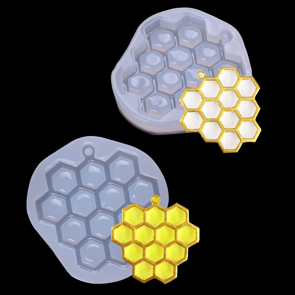 2 PCS Grape Epoxy Silicone Molds for DIY Crafts - Cookie, Fondant, Soap, Candle, Beeswax & Clay Molds - Perfect for Baking, Candle Making, Soap Crafting & Home Decor