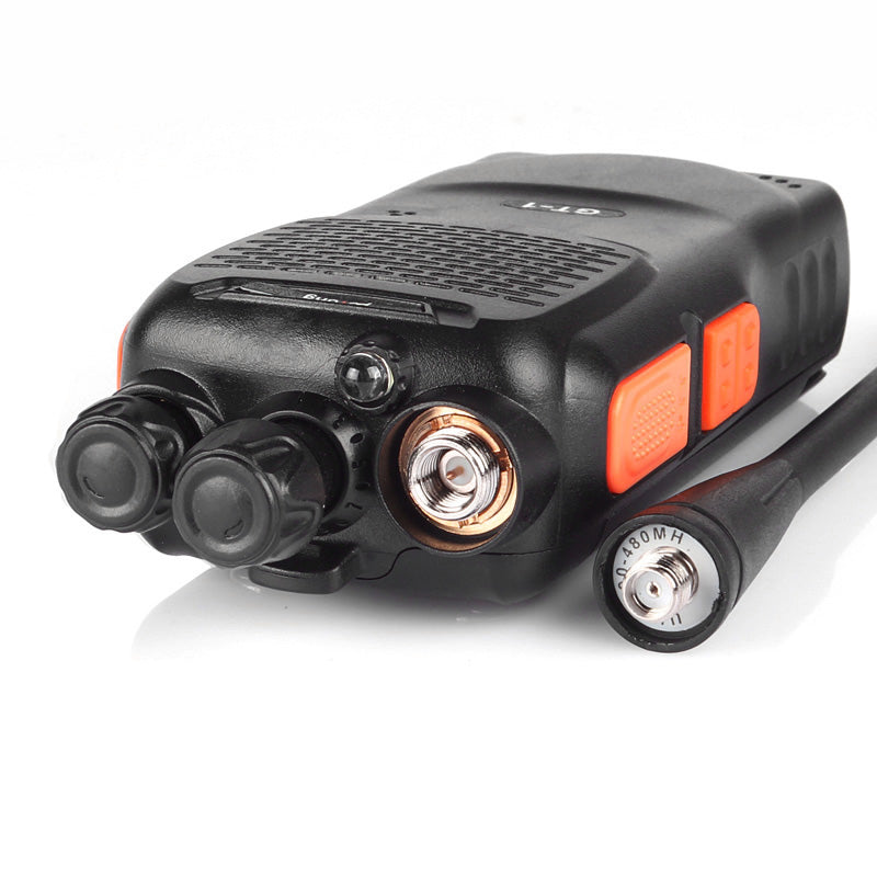 Baofeng GT-1 10 Pack Two Way Radio with UHF, 5W Power, 16 Channels, Built-in Flashlight & FM Function - Ideal for Outdoor Adventures, Construction Sites, and Emergency Communication