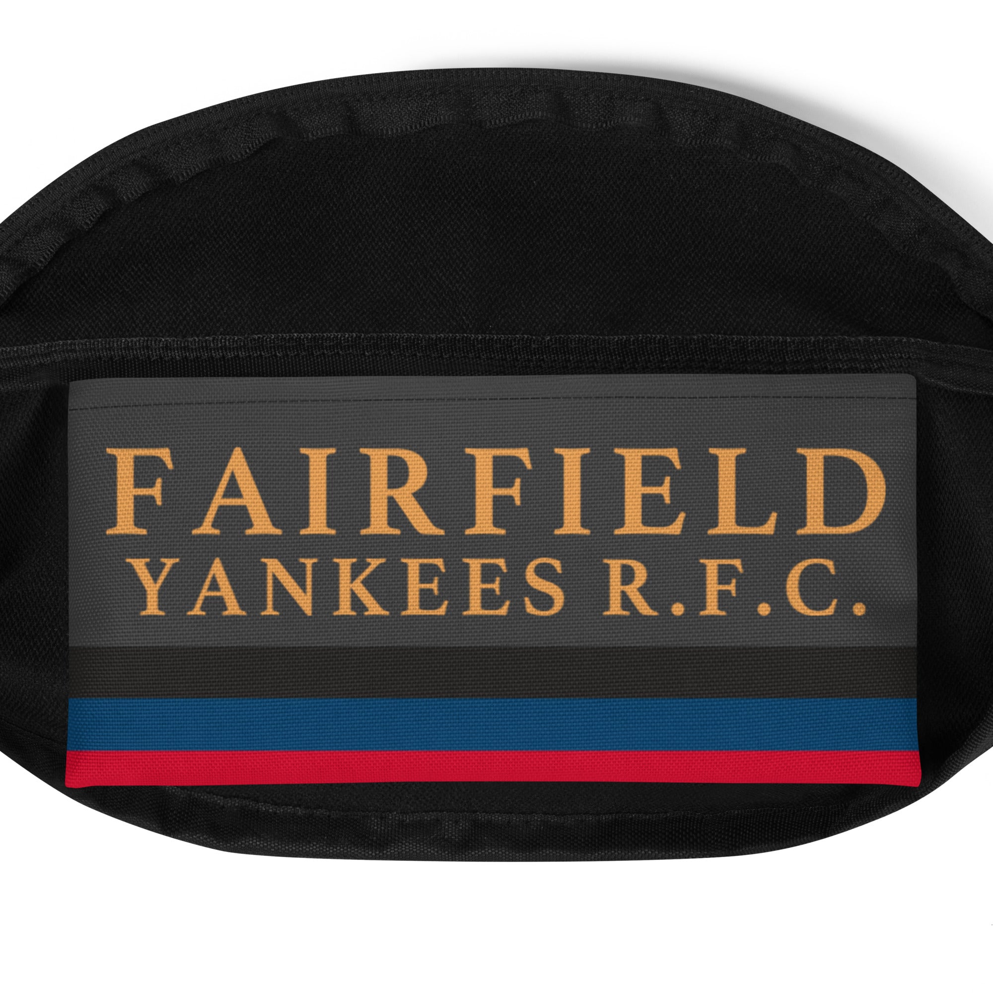 Fairfield Yankees RFC Fanny Pack - Adjustable Waist Pack for Running, Hiking & Travel - Sporty Crossbody Bag for Men & Women - Perfect for Gym, Concerts & Outdoor Adventures