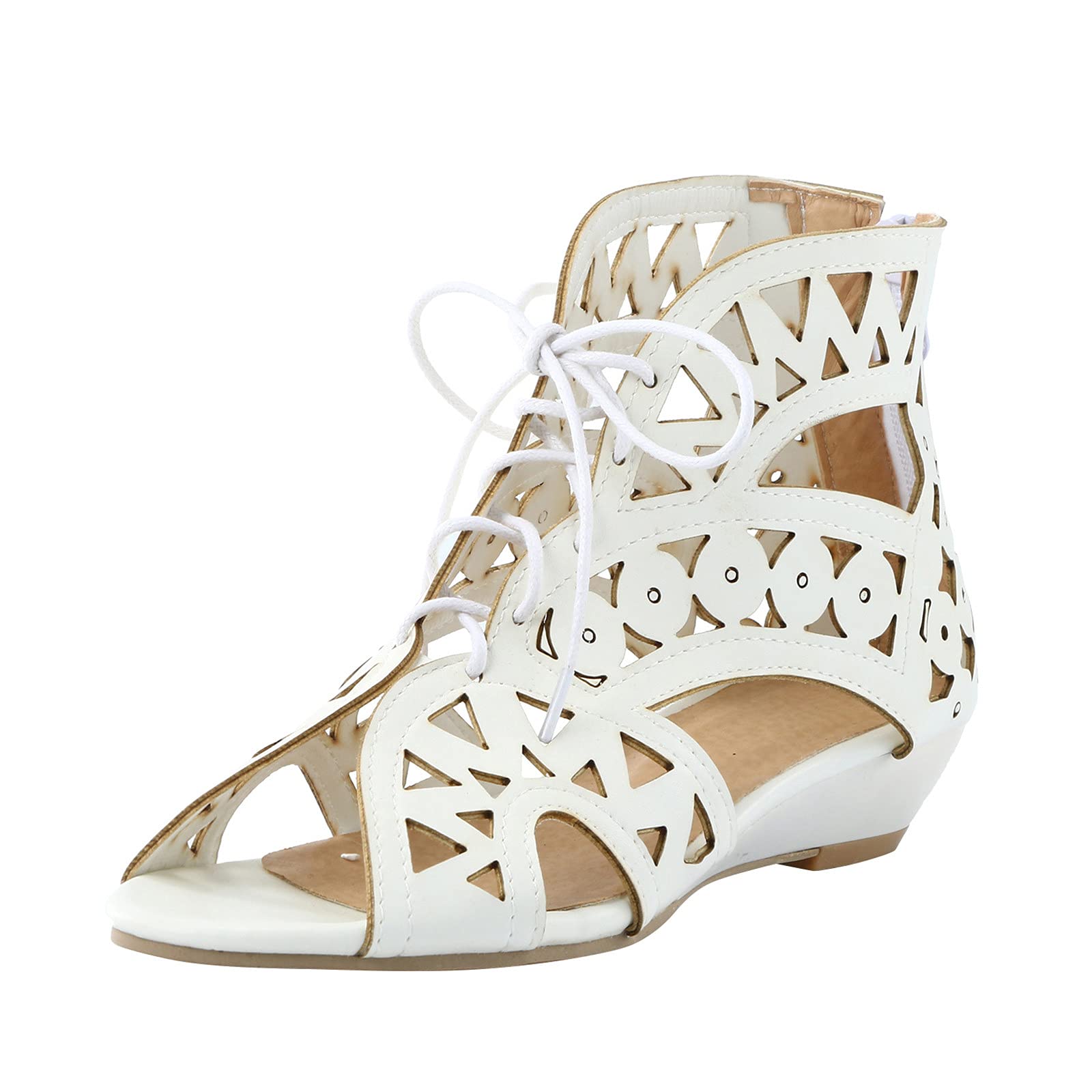 Kids Slippers & Women's Wedge Sandals - Summer Peep Toe Cutout Buckle Strap Heeled Sandals, Fashion Platform Sandals for Outdoor & Casual Wear