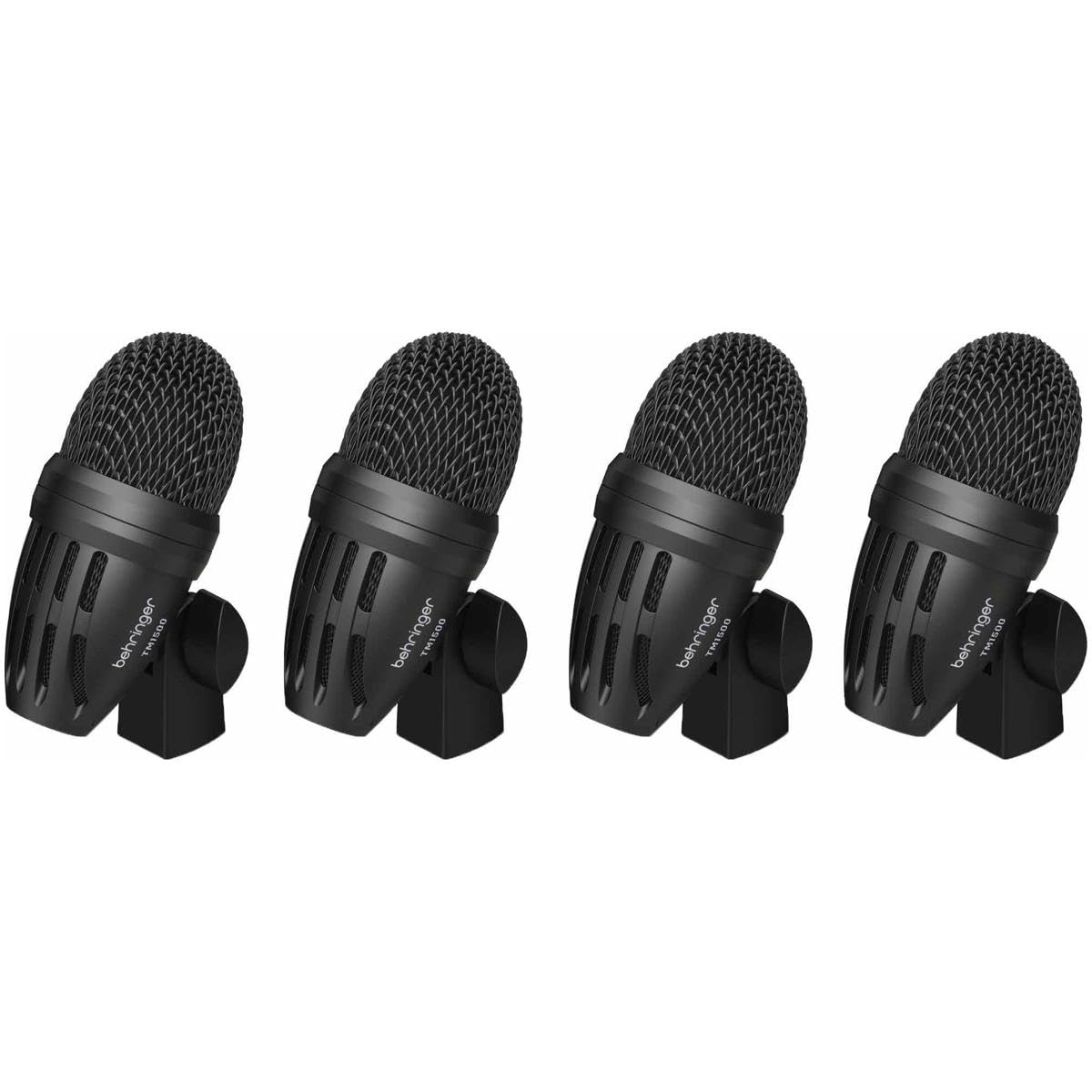 Behringer BC1500 Premium 7-Piece Drum Microphone Set for Live Performances & Studio Recording - Professional Drum Mic Kit for Drummers & Sound Engineers