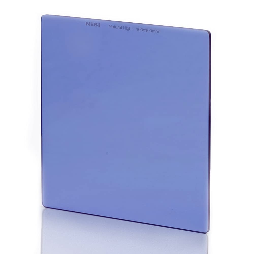 NiSi 100x100mm Natural Night Filter - Reduce Light Pollution for Stunning Night Photography & Astrophotography | Perfect for Milky Way Shooting, Cityscapes, and Long Exposure Night Scenes