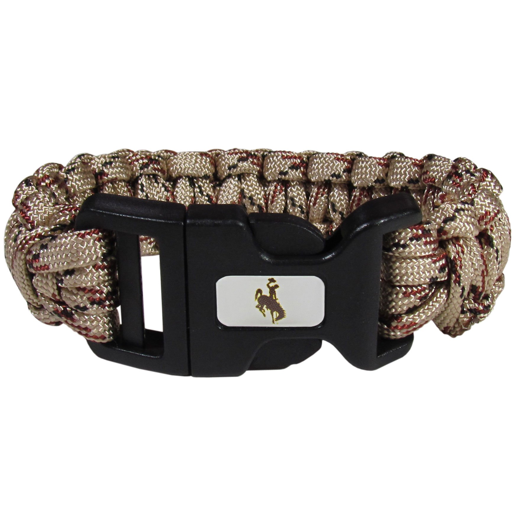 Siskiyou Sports NCAA Fan Camouflage Survivor Bracelet for Men & Women - Durable Outdoor Adventure Wristband for Hiking, Camping, and College Game Day Fan Gear