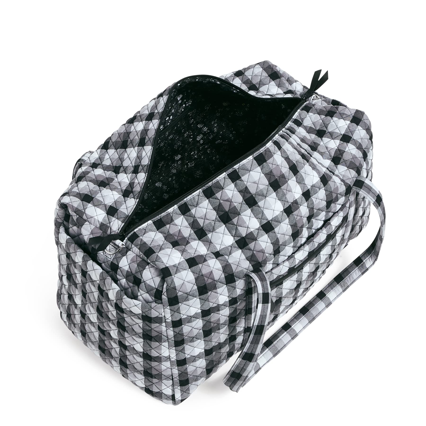 Vera Bradley Women's Large Cotton Travel Duffle Bag - Lightweight Carryall for Weekend Getaways, Gym, Sports & Overnight Trips