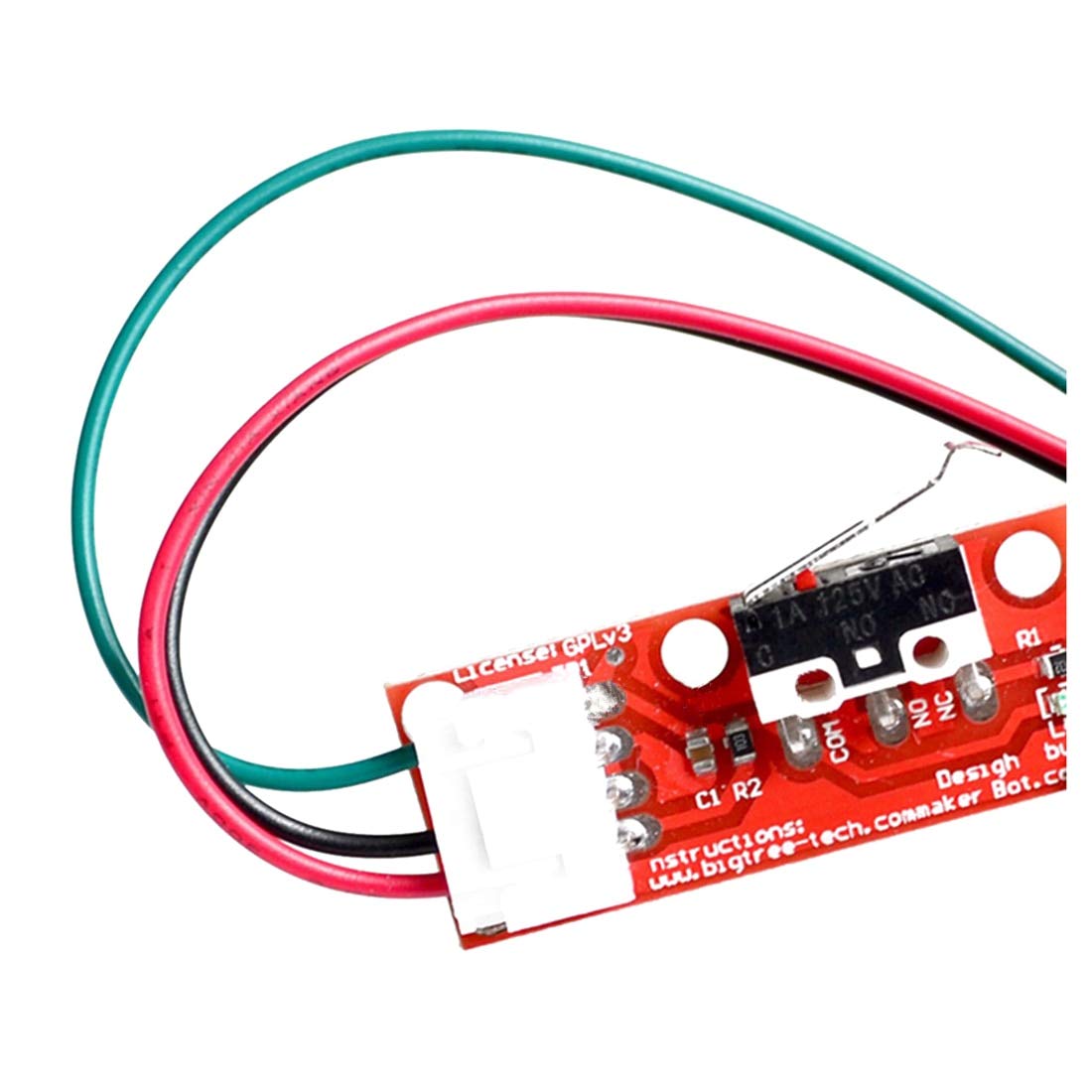 6pcs Endstop Limit Mechanical Switch with Cable for CNC & 3D Printer RAMPS - Precise Positioning Sensor for DIY 3D Printing & CNC Machining Projects (Home Workshop & Maker Space Use)