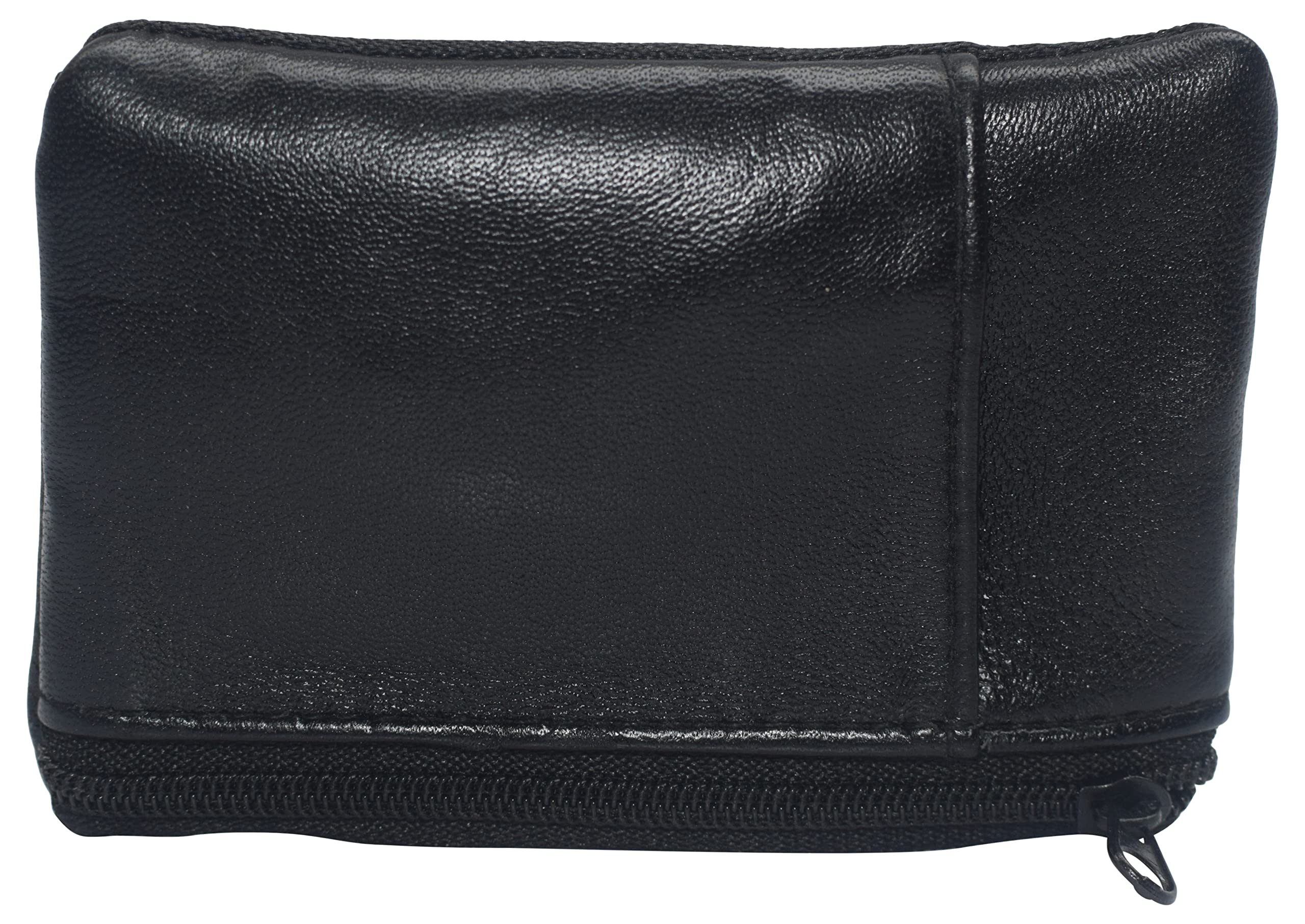 **MARSHAL Genuine Leather Slim Minimalist Wallet with Clear ID Window & Key Ring – Lightweight RFID Blocking for Men & Women | Perfect for Travel, Work & Everyday Use**