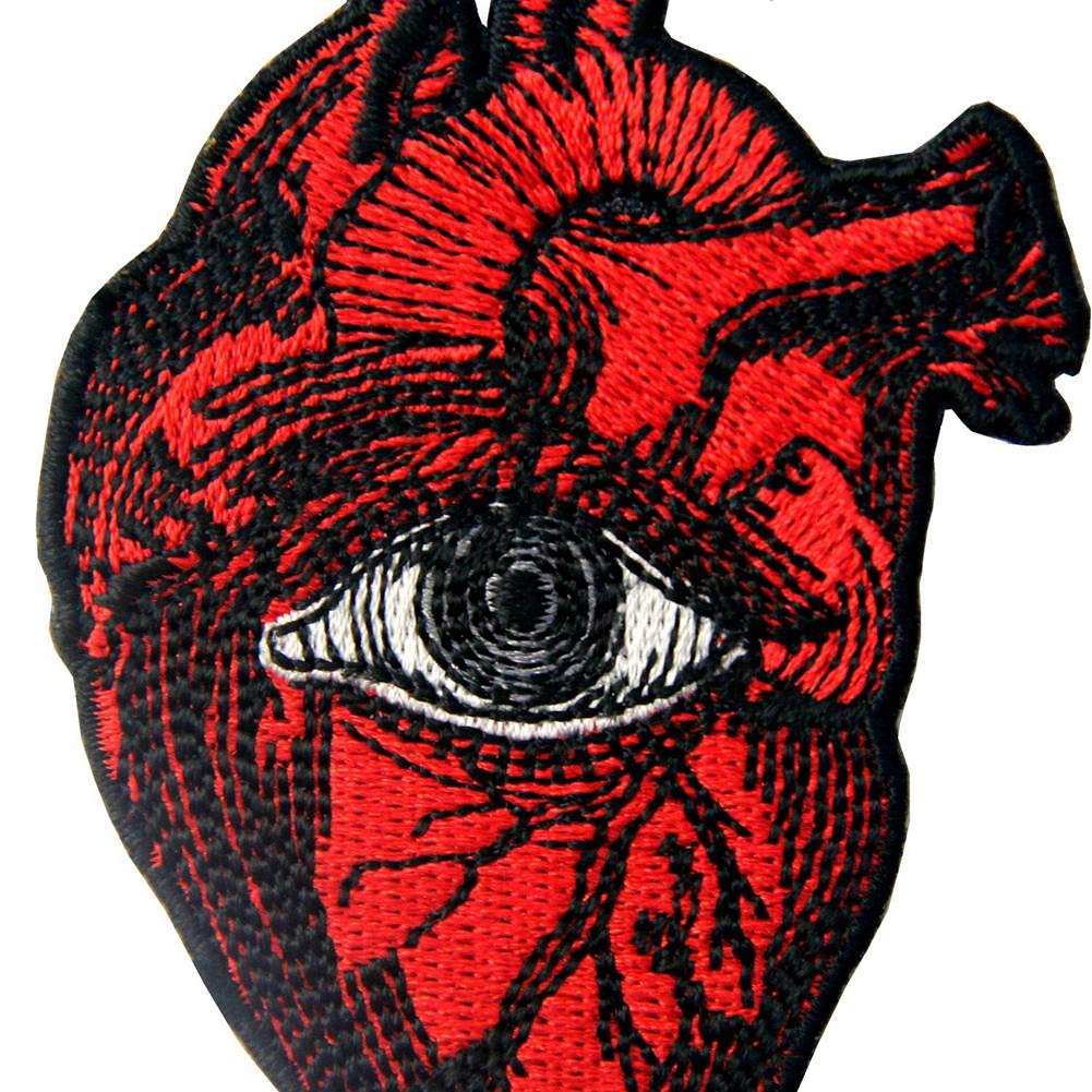 All Seeing Eye Embroidered Patch - Iron On or Sew On Badge for Jackets, Bags & DIY Crafts - Occult & Spiritual Symbol Accessory for Clothing & Accessories
