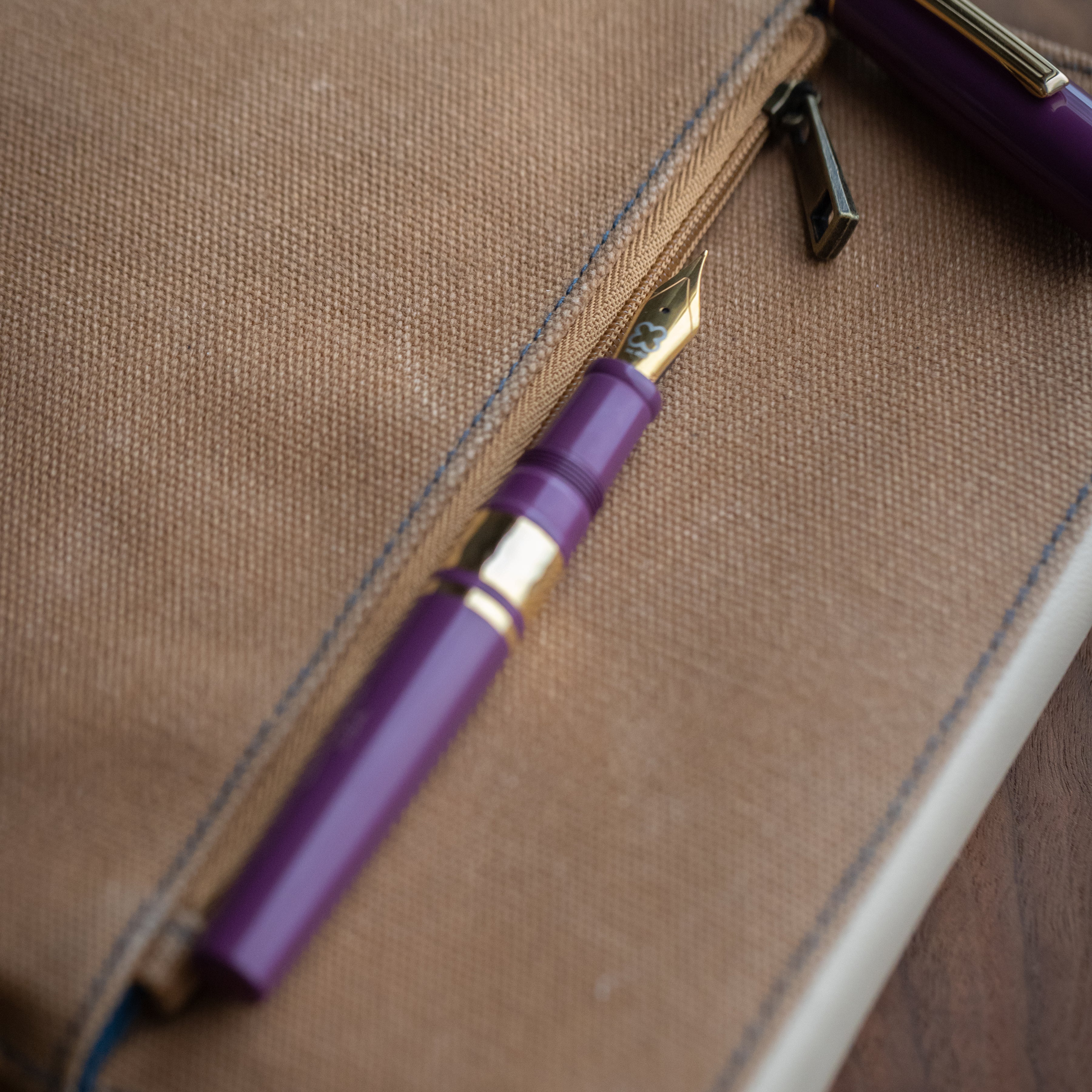 Esterbrook Model J Fountain Pen - Blackberry Ebonite with Gold Trim | Vintage Writing Instrument for Calligraphy, Journaling & Collectors