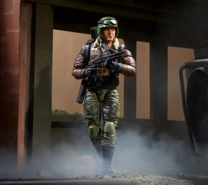 G.I. Joe Classified Series General Hawk Action Figure - 6-Inch Collectible Military Toy with Premium Articulation & Accessories - Perfect for Display, Play, and G.I. Joe Fans Collection