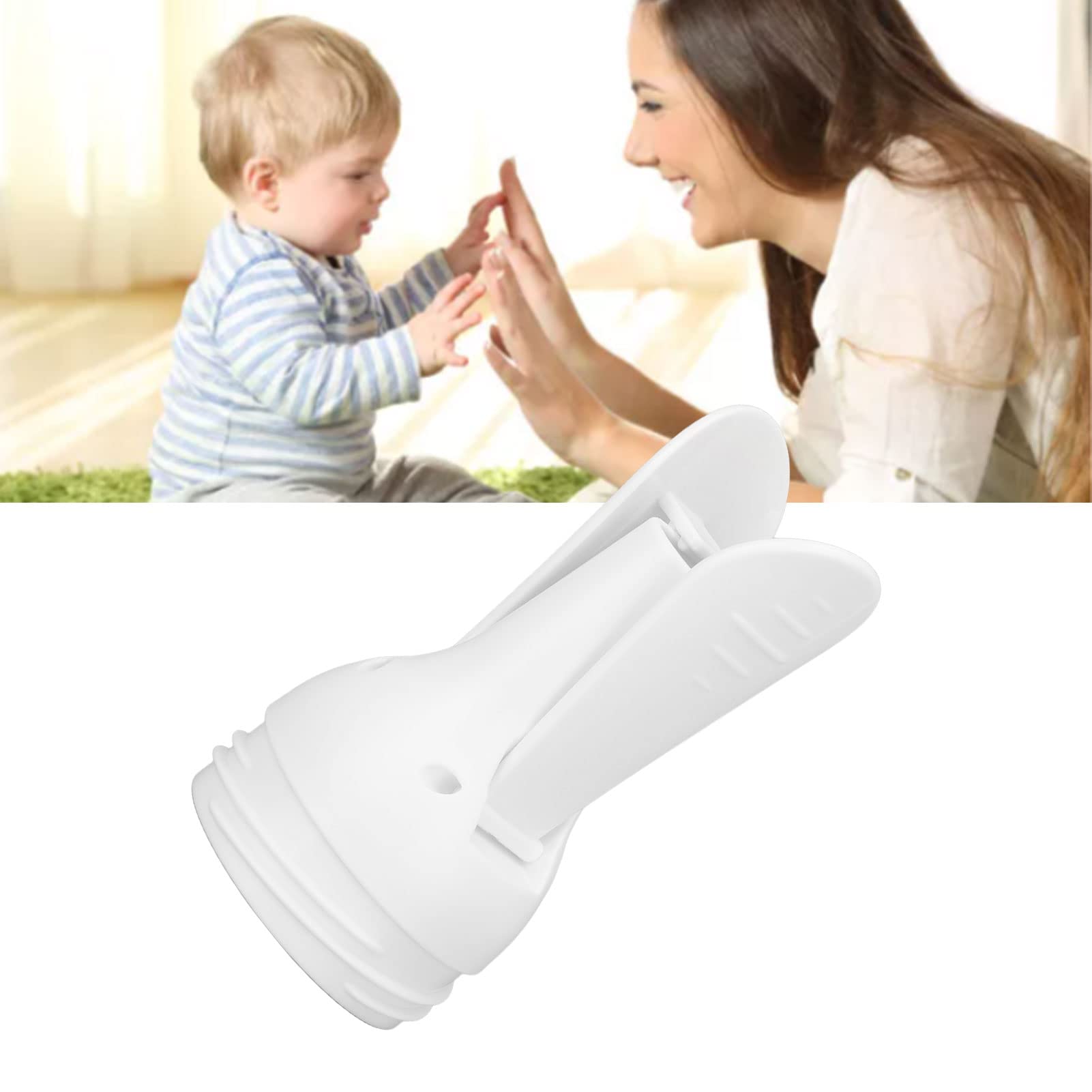 Breast Milk Storage Bag Adapter - Wide Mouth Pump Adapter for Breastmilk Bags, Heat Resistant & Leak Proof - Perfect for Pumping, Storing, and Feeding Breast Milk at Home or On the Go
