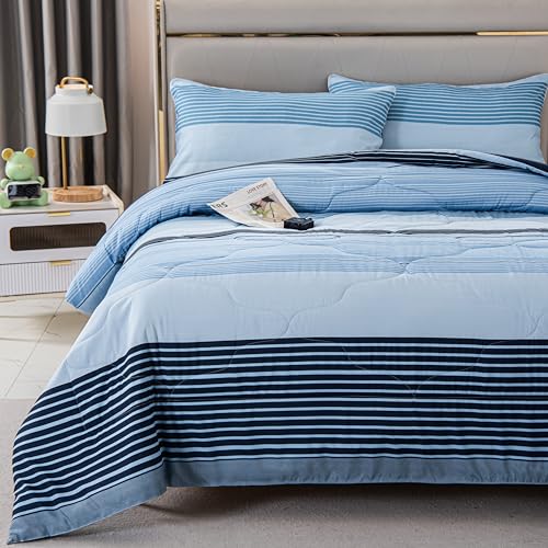 Bule Striped