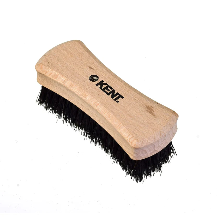 Premium Horse Hair Beard Brush with Bow Tie Design - Gentle Exfoliation & Styling for Men - Perfect for Daily Grooming, Travel & Gift Giving