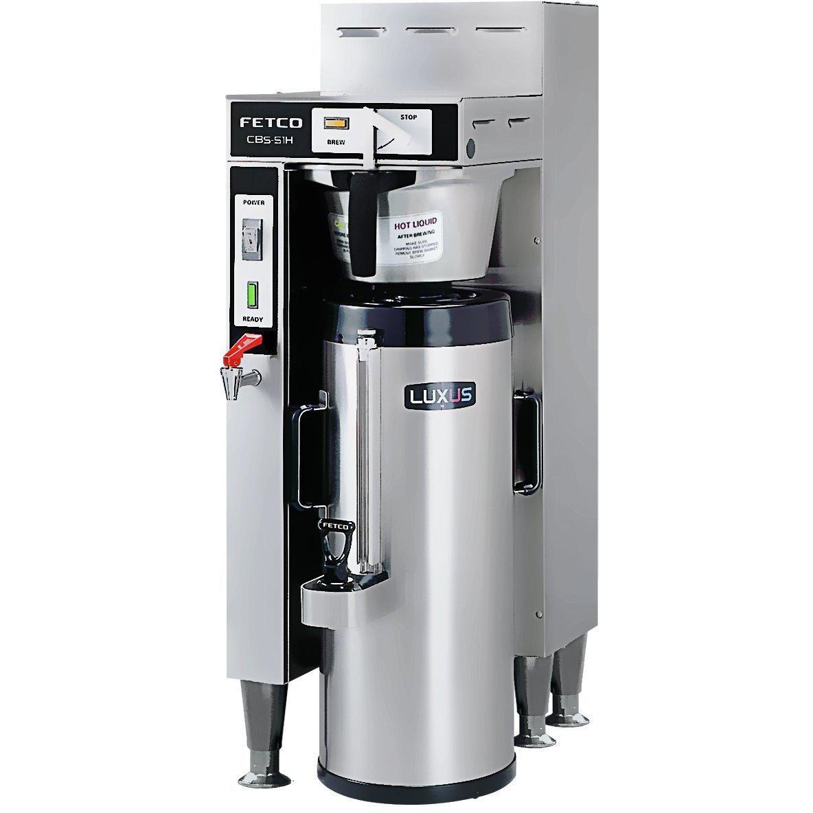 Fetco CBS-51H 15 Single Cup Coffee Brewer C51026 - Perfect for Offices, Cafes, and Home Use