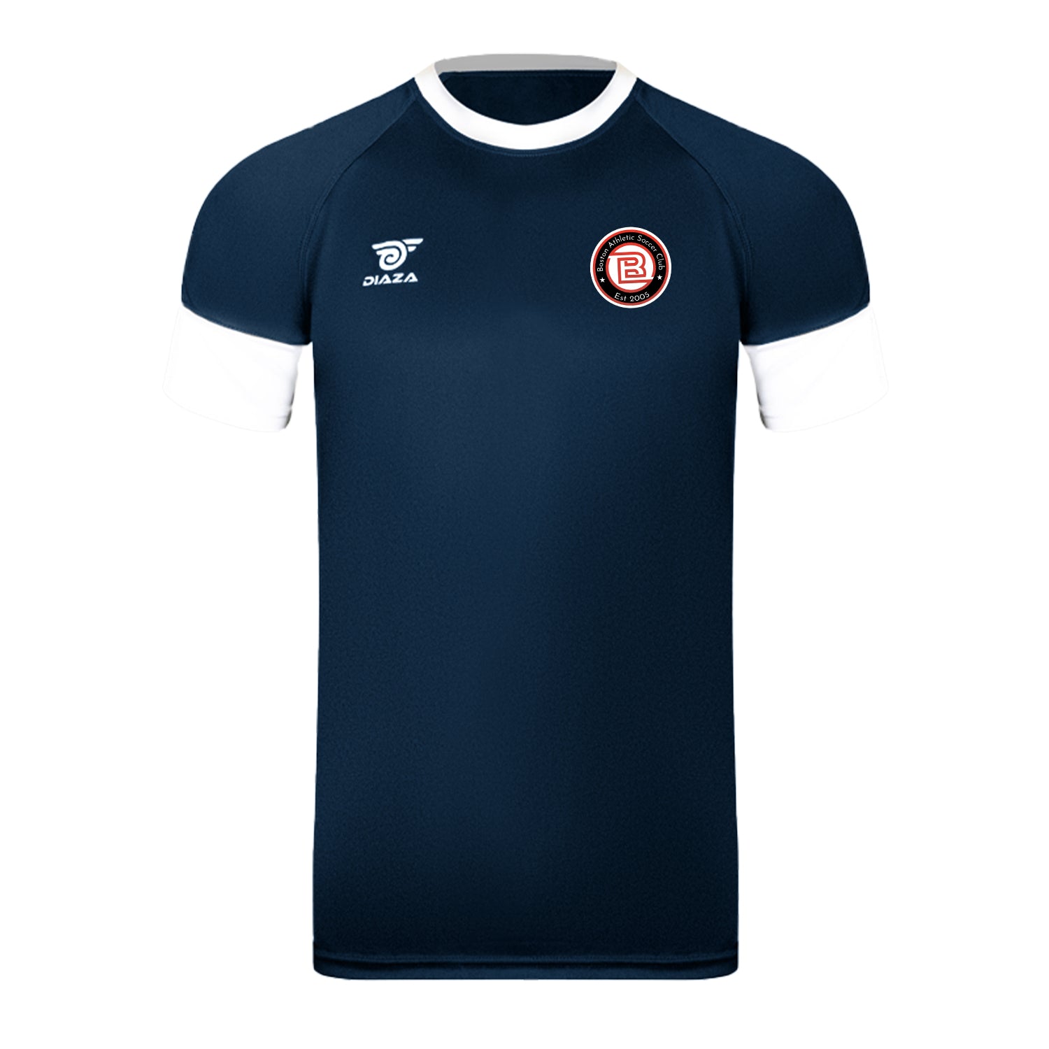 Boston Athletic Soccer Short Sleeve Training Jersey - Breathable Moisture-Wicking Performance Shirt for Men & Women - Perfect for Soccer Practice, Gym Workouts and Casual Wear