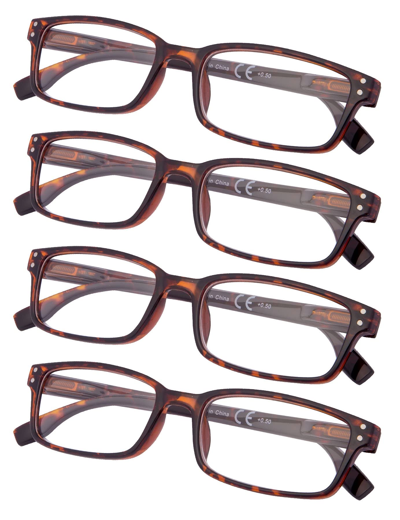 Premium Gr8Sight Classic Reading Glasses with Spring Hinges - Lightweight & Comfortable for Reading, Working, and Computer Use