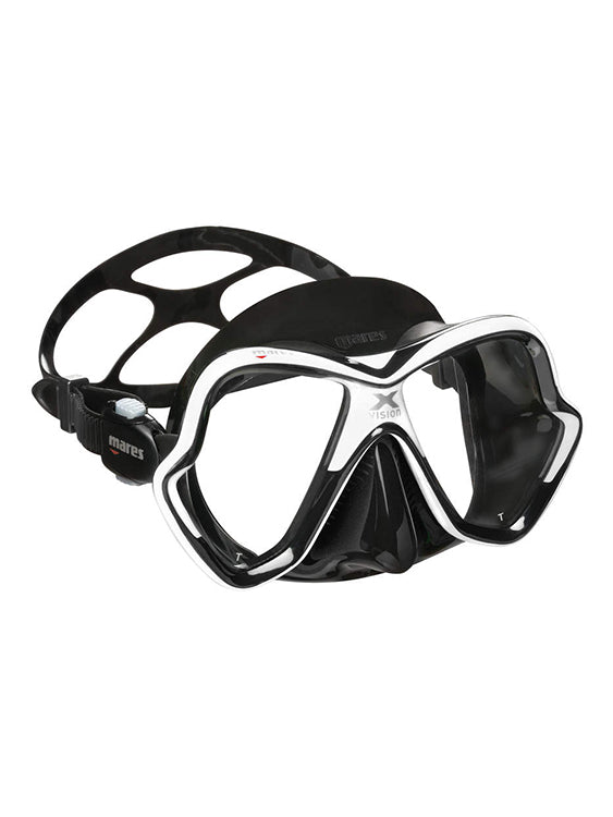 Mares X Vision Scuba Diving Mask - High-Performance Snorkeling & Freediving Gear for Clear Underwater Vision | Perfect for Ocean Exploration, Spearfishing, and Marine Photography