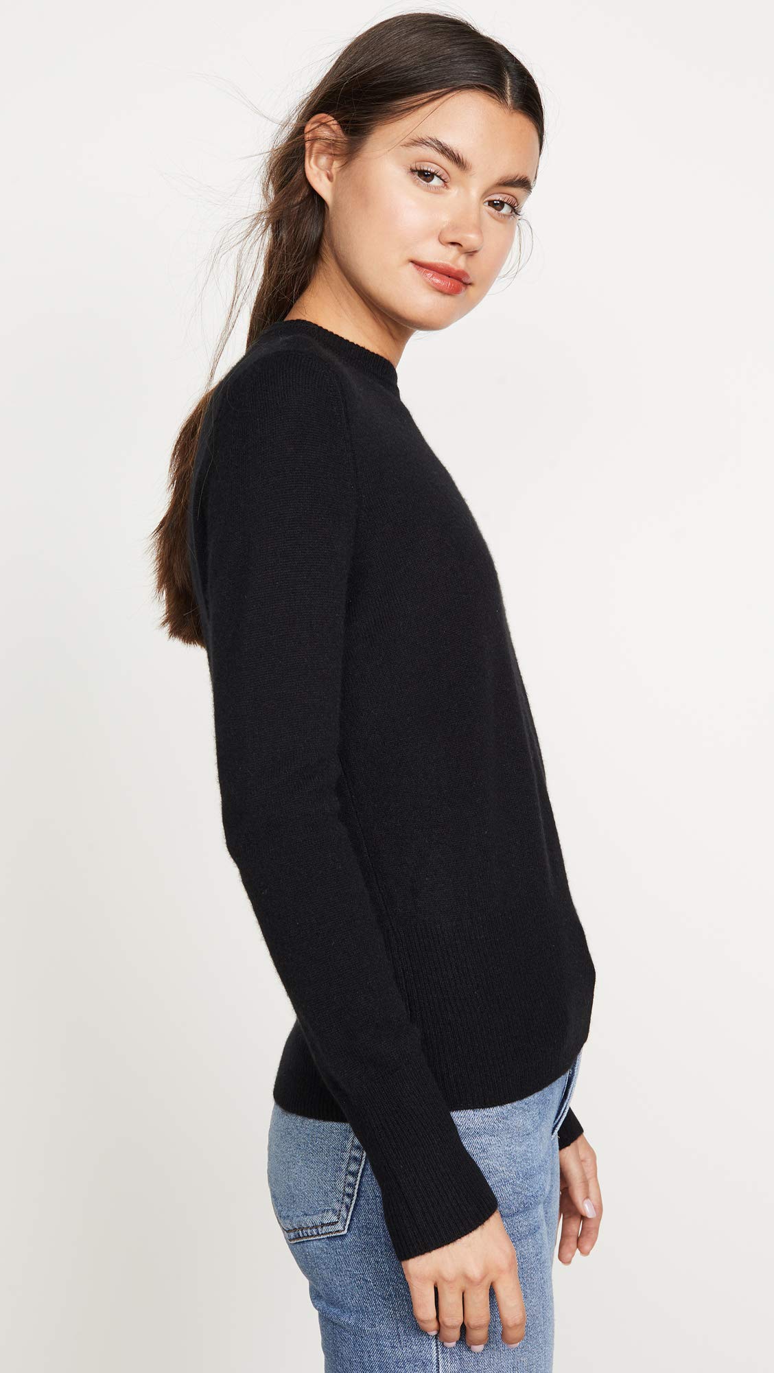 Women's Sanni Crew Sweater - Soft Casual Knit Pullover for Fall & Winter - Perfect for Office, Travel and Cozy Home Wear