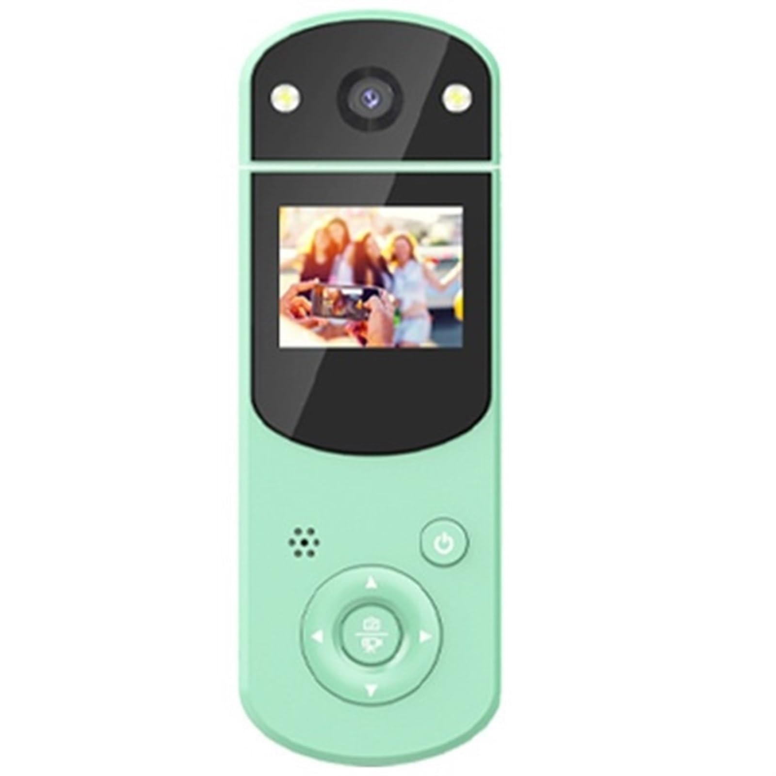 HD 1080P Video Camera - Multi-Function Digital Sports DV Camera with Live Streaming & Computer Recording (Green) | Perfect for Vlogging, Travel, Sports Events & Online Meetings