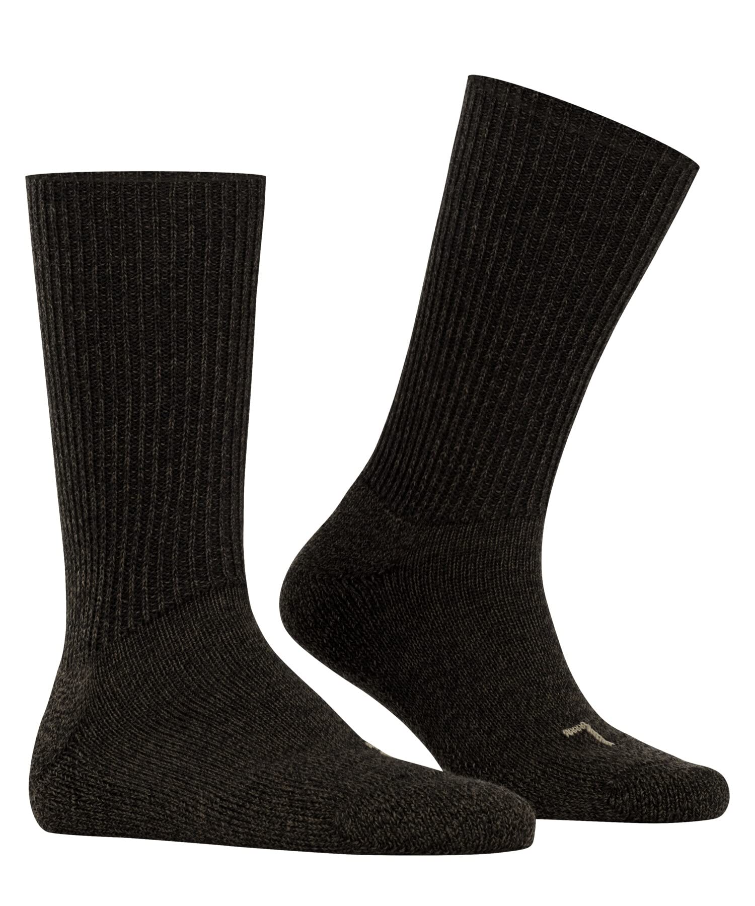 FALKE Unisex Walkie Ergo Socks - Crew Length Merino Wool Socks for Hiking & Walking (1 Pair) - Comfortable & Breathable for Outdoor Activities & Daily Wear