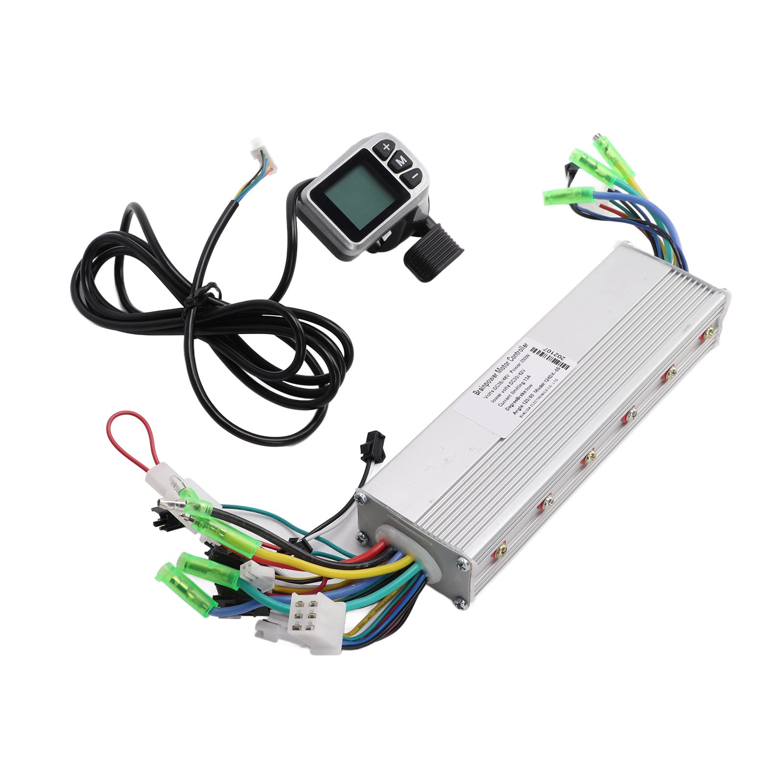 Shanrya 350W Brushless Motor Kit with LCD Display - Easy Install Electric Scooter Controller for E-Bike & Scooter | Perfect for Commuting, Urban Travel & DIY Projects
