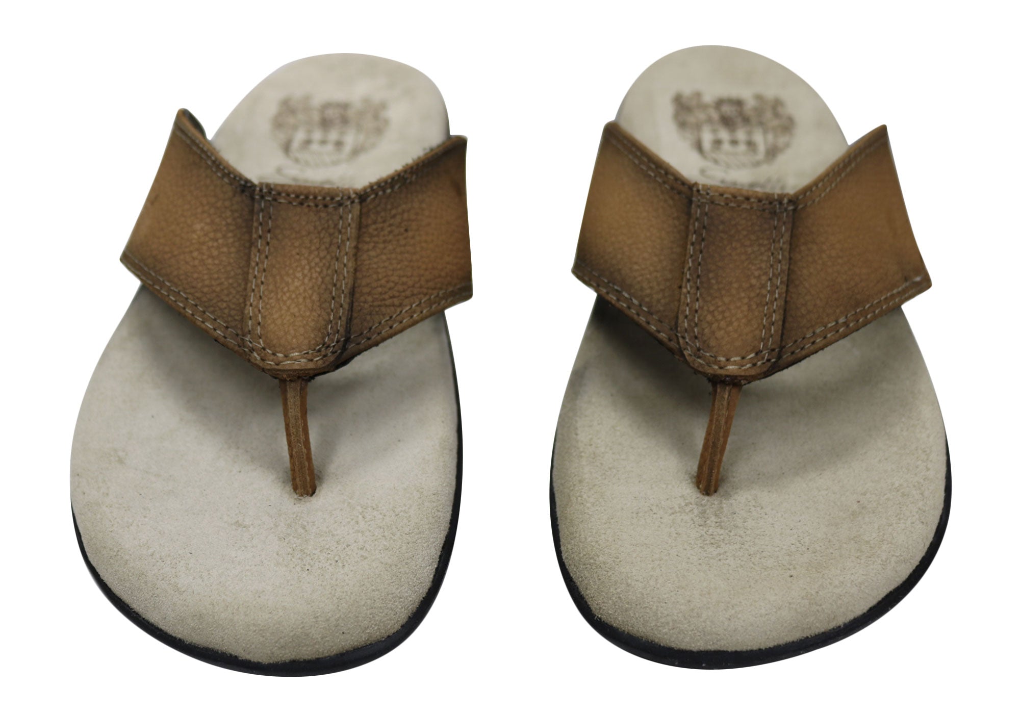 Savelli Laguna Men's Comfortable Leather Flip Flops Sandals - Handmade in Brazil - Perfect for Beach, Pool, and Casual Summer Wear