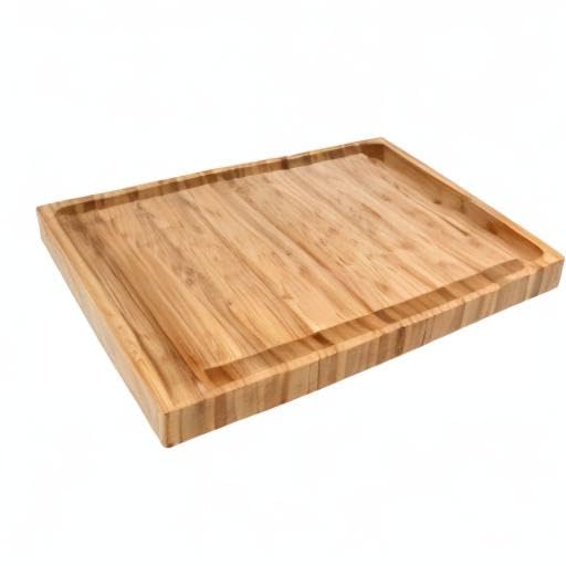 Premium Bamboo Grooved Cutting Board Set - 11x11x0.75 Inches - 30-Piece Bulk Wholesale - Durable & Eco-Friendly Kitchen Essential for Chefs, Restaurants & Home Cooking