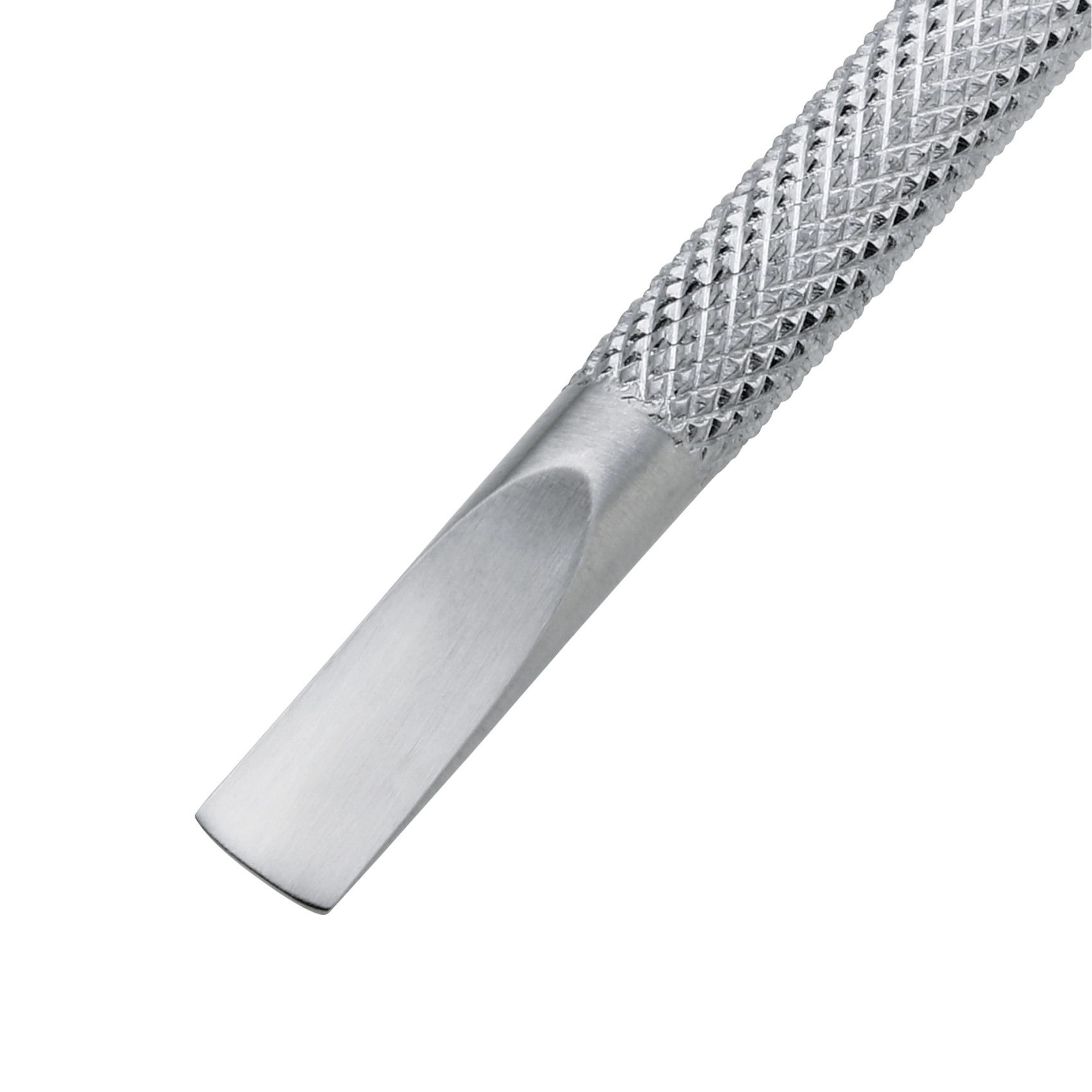 Tweezerman Stainless Steel Pushy & Nail Cleaner - Professional Cuticle Pusher & Nail Hygiene Tool for Manicure & Pedicure Care at Home or Salon