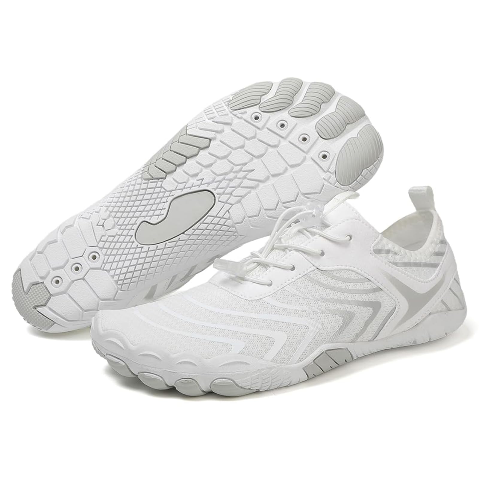 Barefoot Shoes for Women & Men - Wide Toe Box Hiking & Trail Running Shoes | Non-Slip, Breathable Design for Beach, Pool, Swim, Surf & Walking | Healthy Footwear for Outdoor Activities