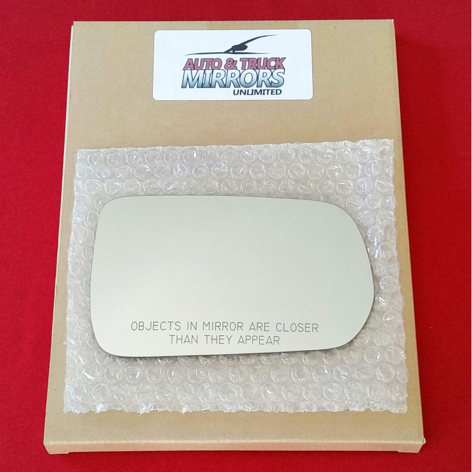 2002-2003 Acura TL Passenger Side Mirror Glass Replacement with Silicone Adhesive - Non-Blue Glass (02-03 Models) - Perfect for DIY Car Repairs & Side Mirror Fixes