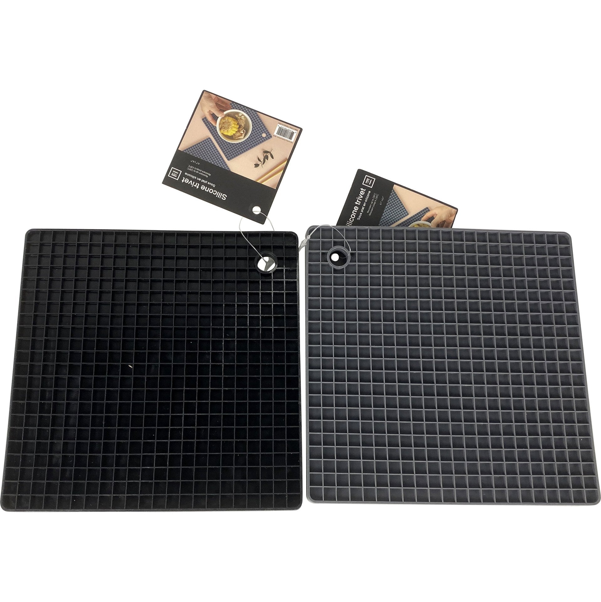 Heat Resistant Silicone Trivet - Non-Slip Hot Pad for Kitchen, Pots & Pans - Perfect for Dining Table, Countertop Protection & Serving Dishes