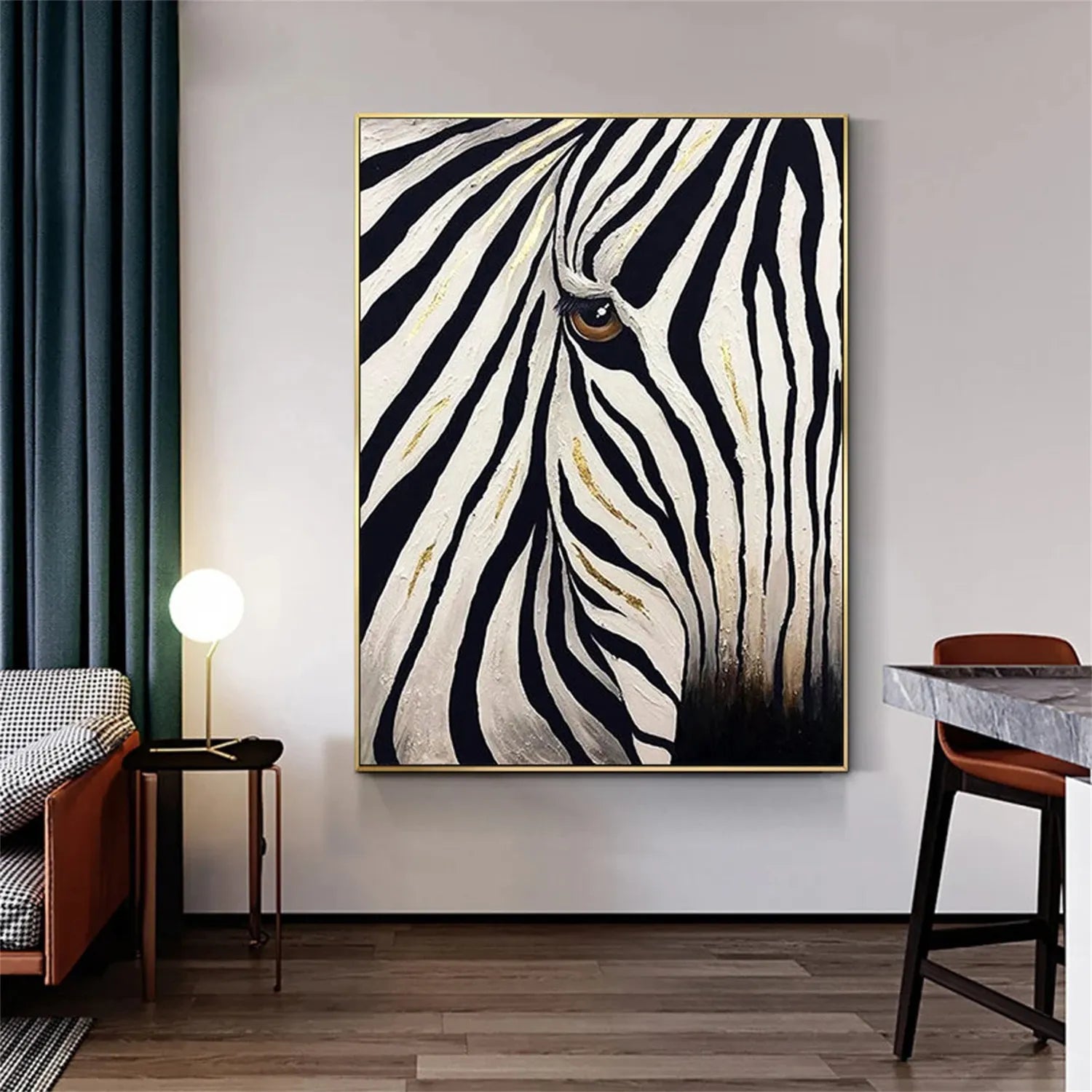 Animal Art Painting #AP068 - Handmade Canvas Wall Decor for Living Room, Bedroom & Office - Perfect Gift for Pet Lovers & Home Decor